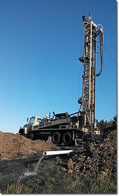 Well Drilling Truck